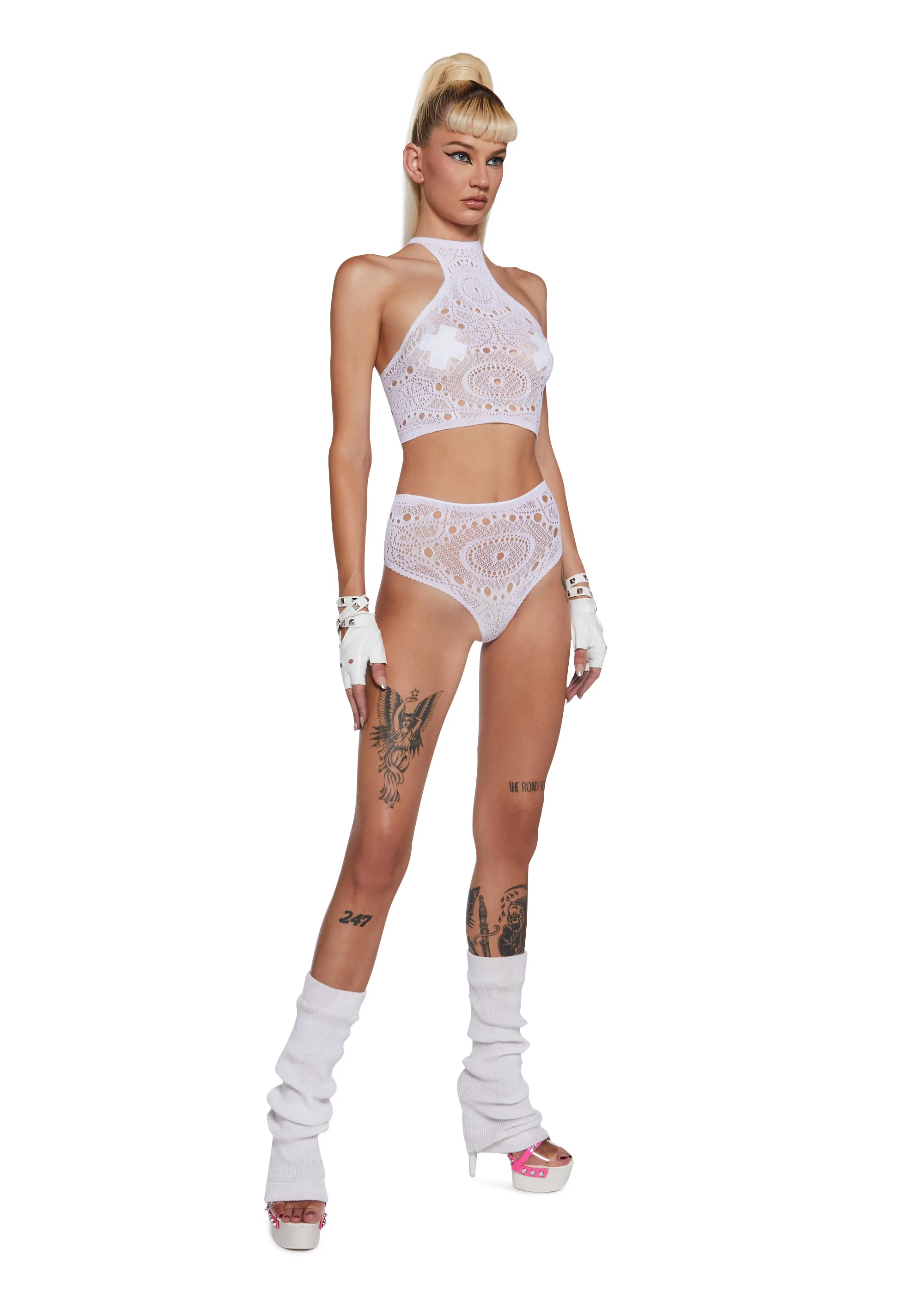 Total Phenomenon Lingerie Set - White