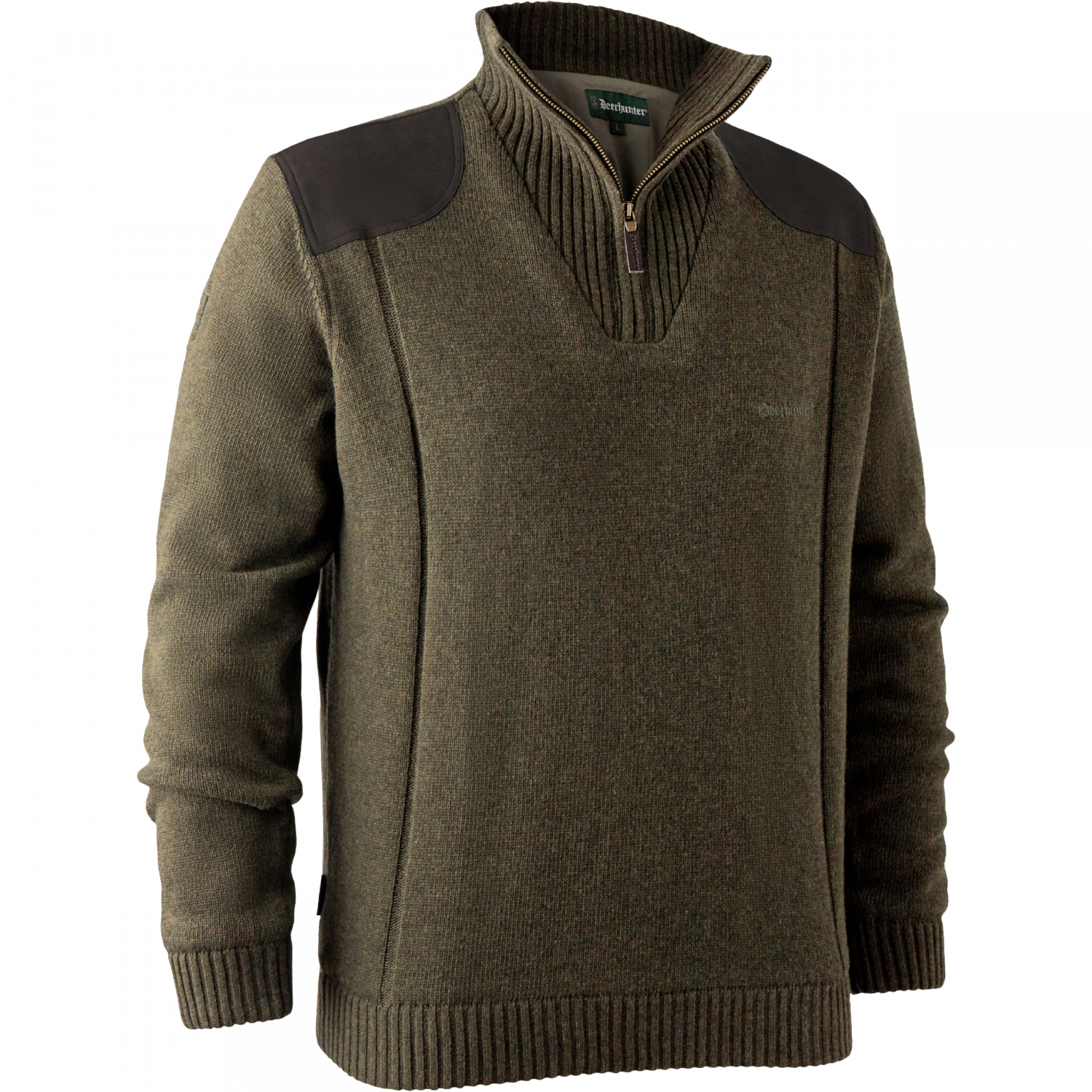 Deerhunter Carlisle Knitted Jumper For Men, With Stormliner® (Cypress)