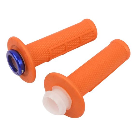UP Design HOLESHOT MX UP LOCK-ON Handlebar Grips 22/24 Universal – OrangeRef: Upd0525 / Uplo1289O