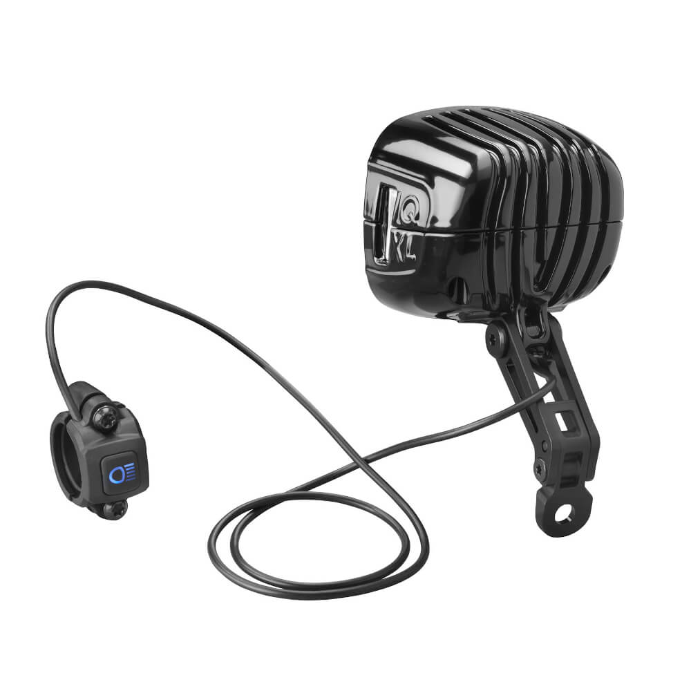 Busch + Müller LUMOTEC IQ-XL E Highbeam Front Light for E-Bikes - 169U65TS-0B