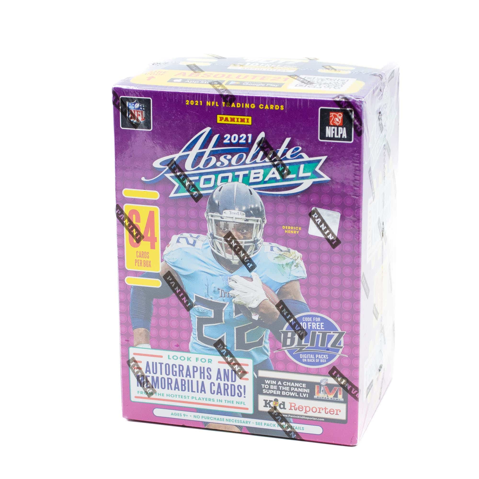 2021 Panini Absolute Football 8-Pack Blaster Box NFL