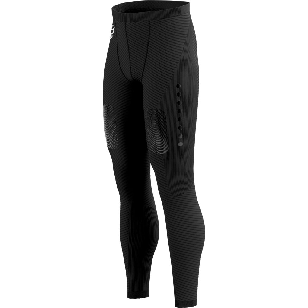 Compressport Winter Trail Under Control Full Tights - black