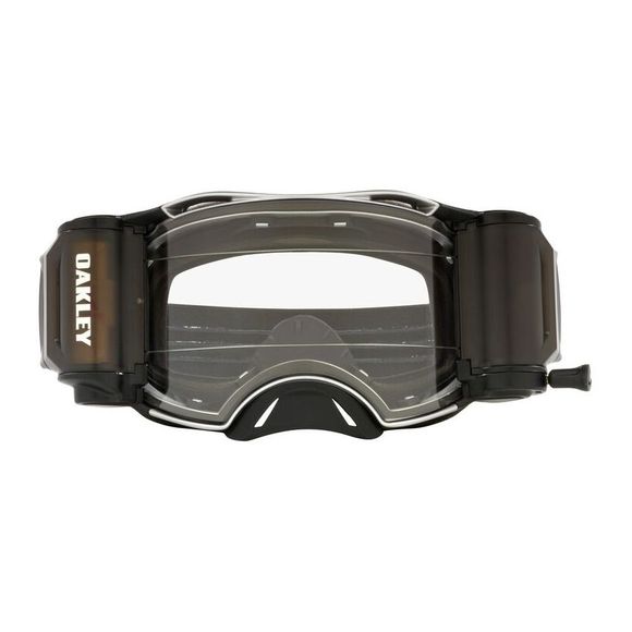 Oakley AIRBRAKE MX TUFF BLOCK GUNMETAL ROLL OFF 2024 cross goggles - BlackRef: OK1580 / 8007521002