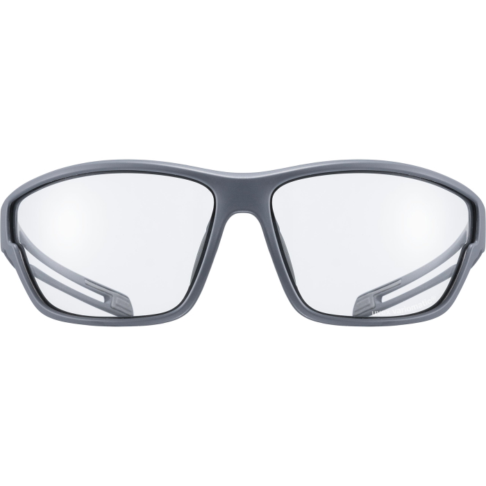 Uvex sportstyle 806 V Glasses - grey mat/variomatic smoke