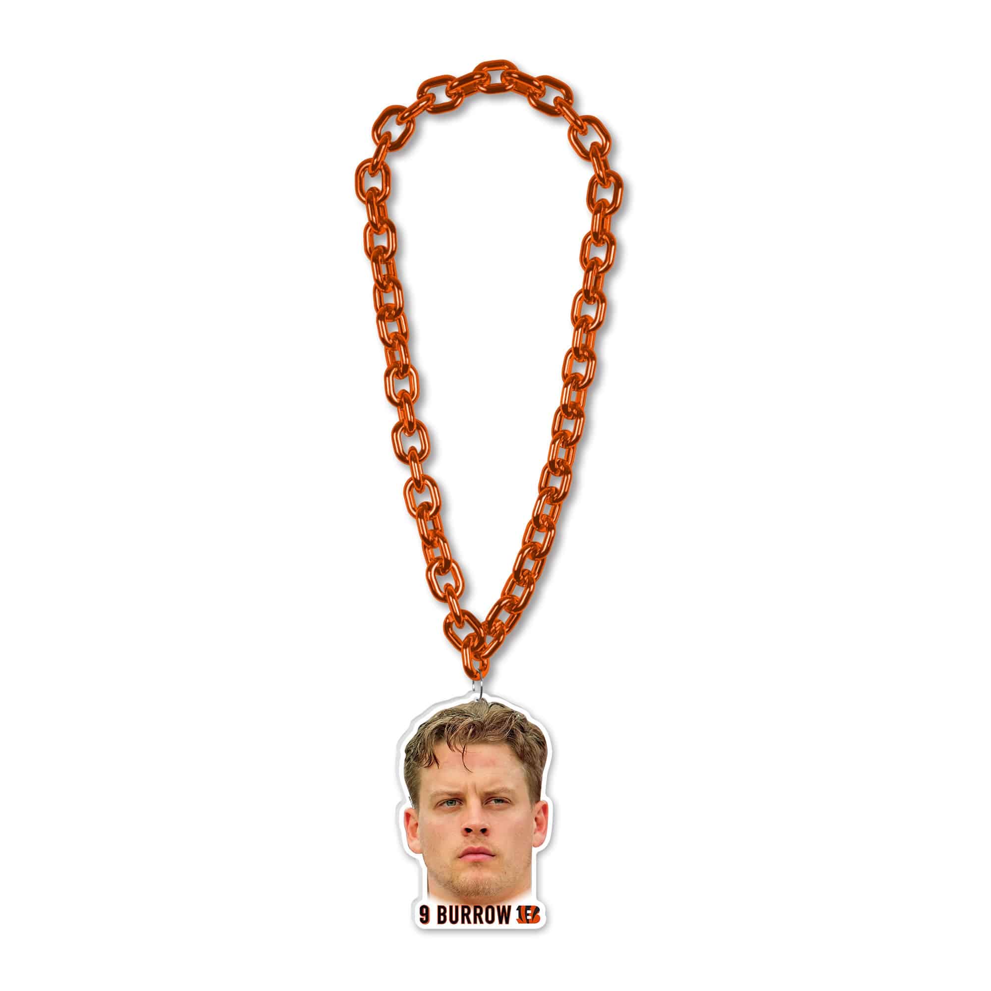 Joe Burrow Cincinnati Bengals NFL Big Chain Necklace
