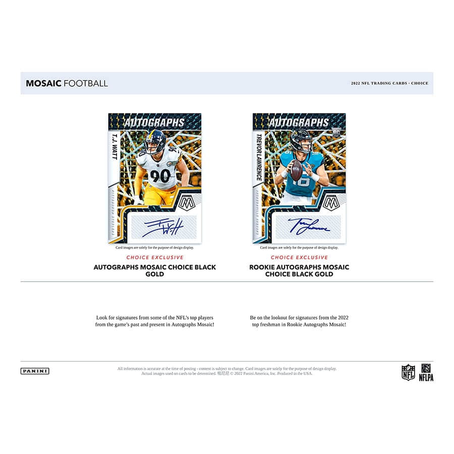 2022 Panini Mosaic Football NFL Choice Box