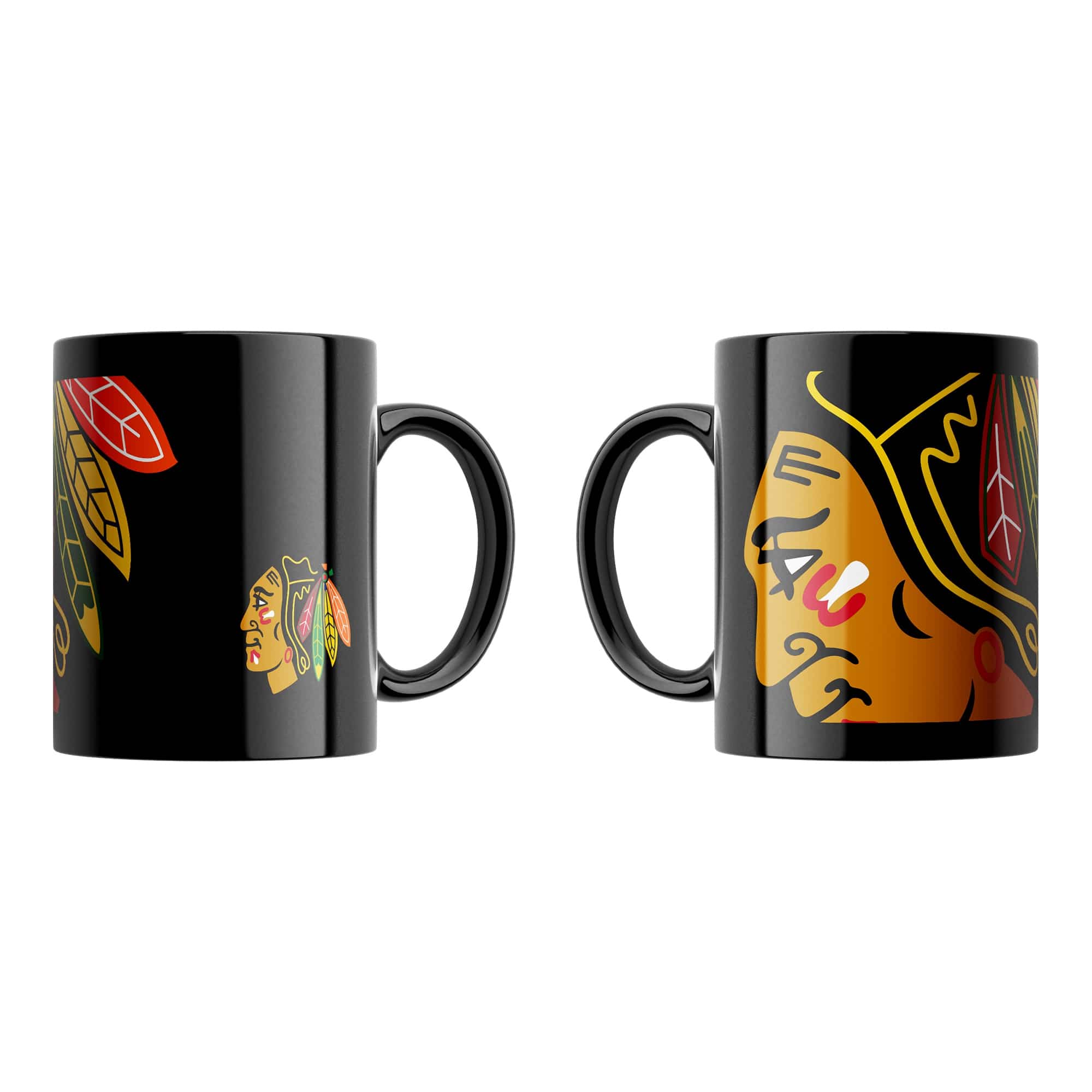 Chicago Blackhawks Oversized Logo NHL Mug (330 ml)