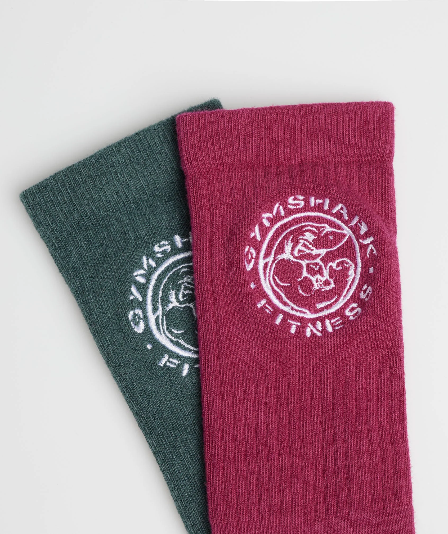 Legacy Crew 2pk Raspberry Pink/Fog Green