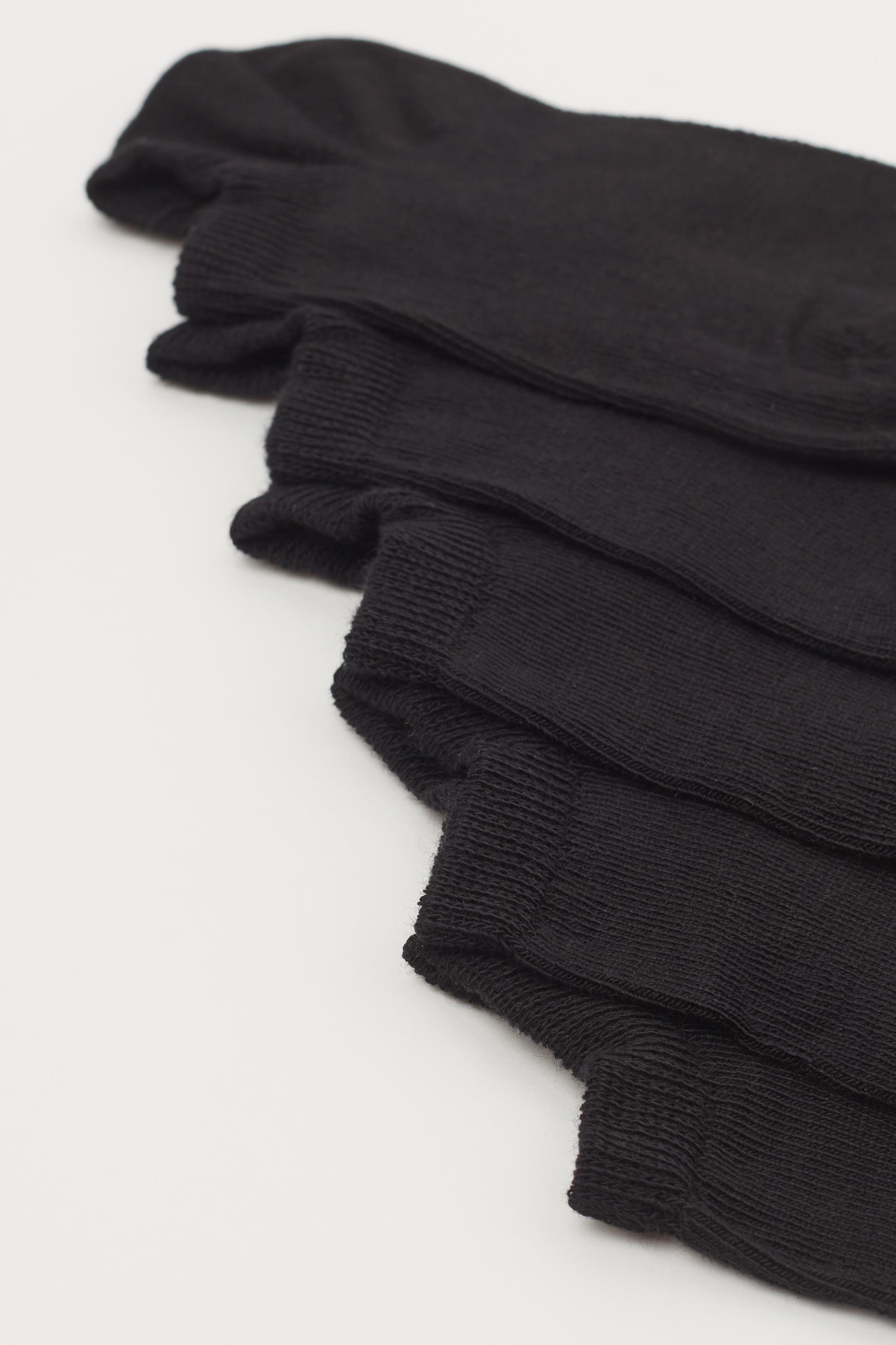 5 Pairs of Unisex Kids’ Cotton Trainer Socks