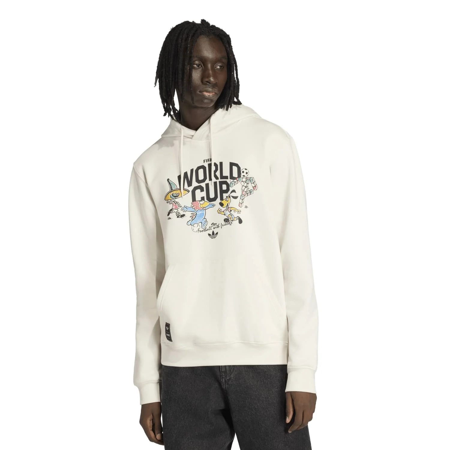 World Cup 2026™ Mascot White Sweatshirt - Unisex