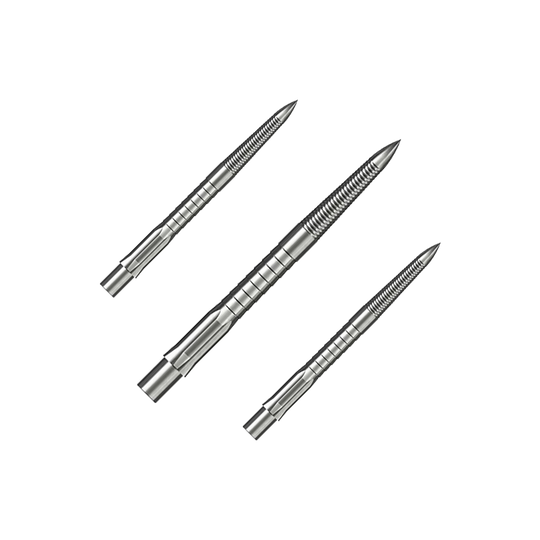 Caliburn System Steel Dart Tips - Micro Grip - Silver