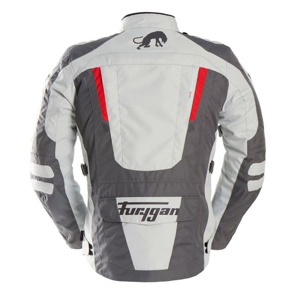 Furygan APALACHES EVO Motorcycle Jacket - Gray / RedRef: FU1387