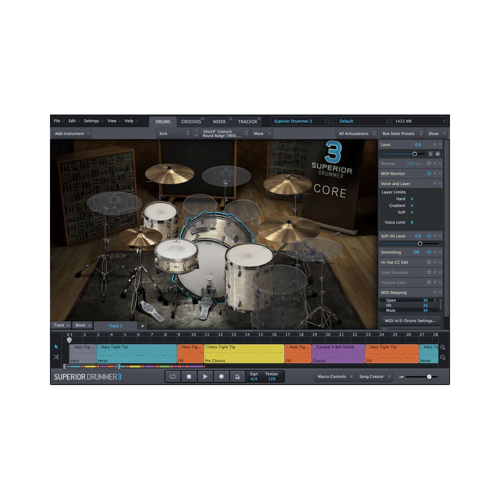 Toontrack Superior Drummer 3 Crossgrade – Thomann Ireland