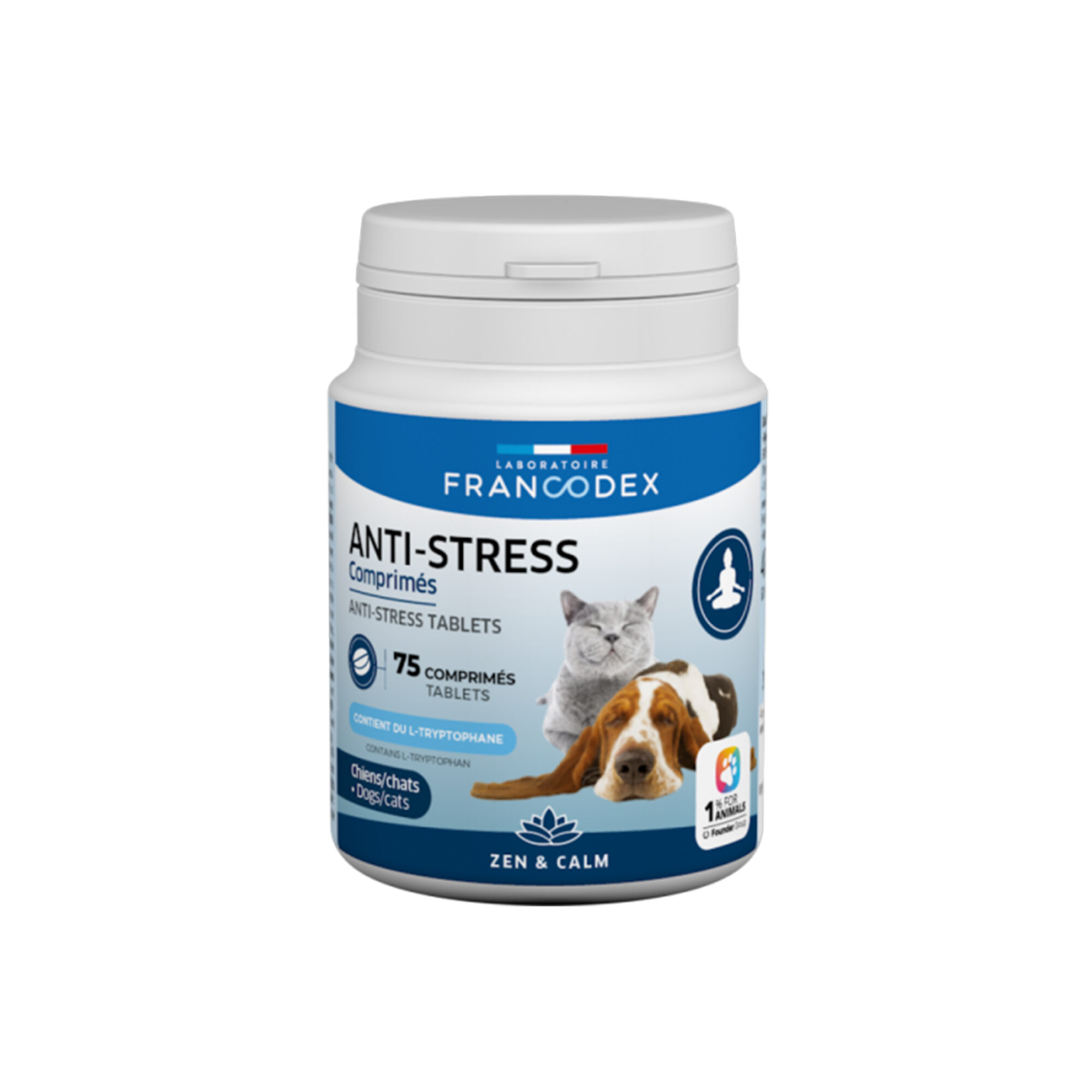 Francodex Anti-Stress Dog & Cat - 75 Tablets