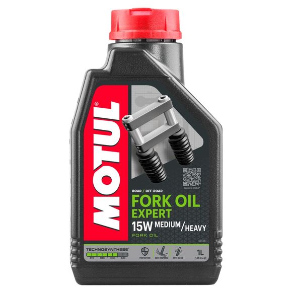 Huile de fourche Motul FORK OIL EXP M/H 15W UniverselRef : MOT0184 / 115028