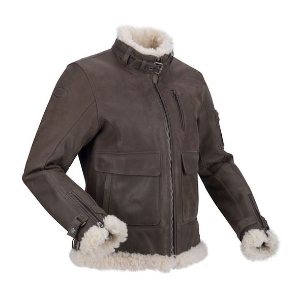 Segura LADY AERONOT Motorcycle Jacket - BrownRef: SG1514