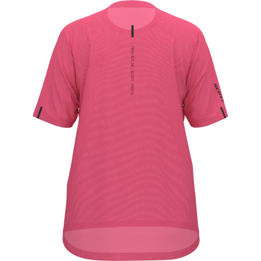 SCOTT Vertic Pro SL Short Sleeve Tee Women - digital pink