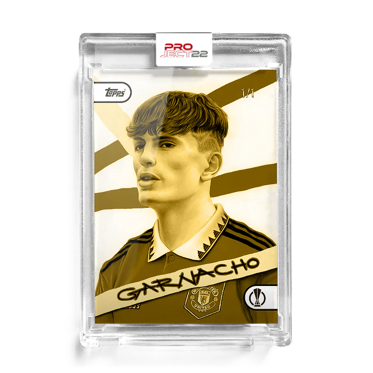 Project22 - Alejandro Garnacho by Sanil Chitrakar - Topps UK