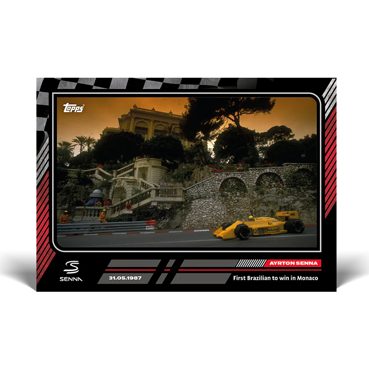 Topps UK - The Story of Senna - Card #12