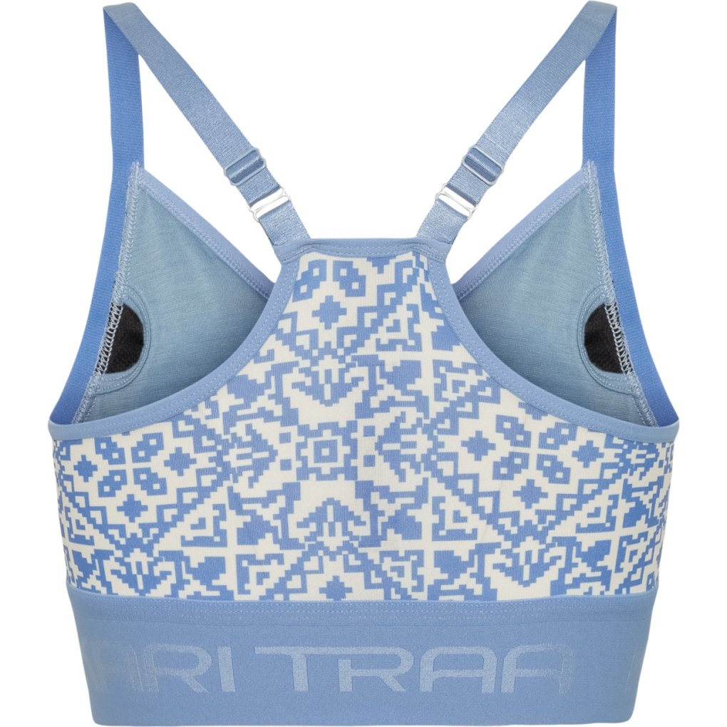 Kari Traa Frøya Printed Sports Bra Women - sea