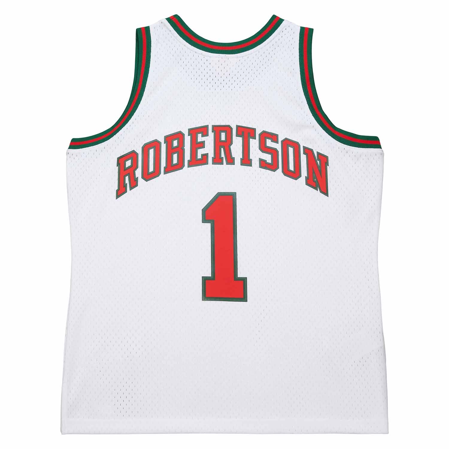 Oscar Robertson #1 Milwaukee Bucks 1971 Swingman NBA Jersey White