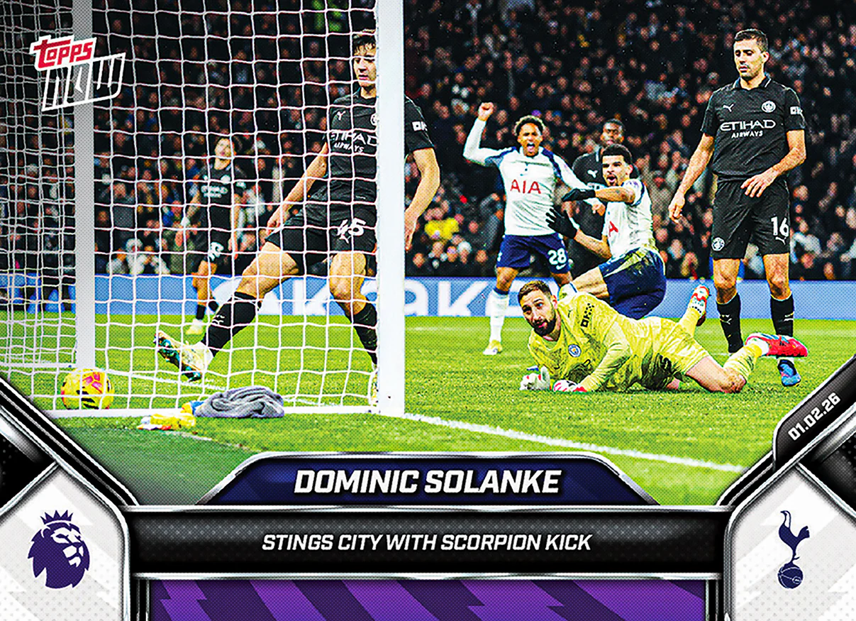 Dominic Solanke - 2025-26 Premier League Topps NOW® - Card 125 - PR: 796