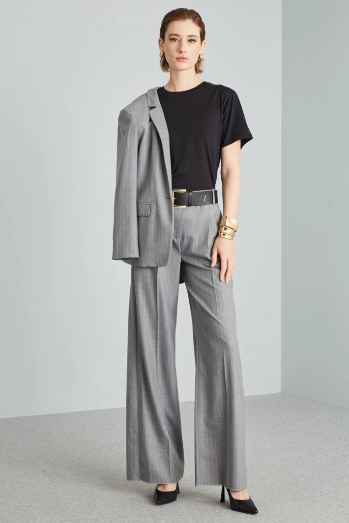 Pure cotton  T-shirt - BLACK