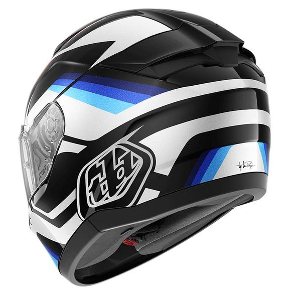 Shark RIDILL 2 - APEX x TROYLEE DESIGN Full-Face Helmet - White / BlueRef: SH1736