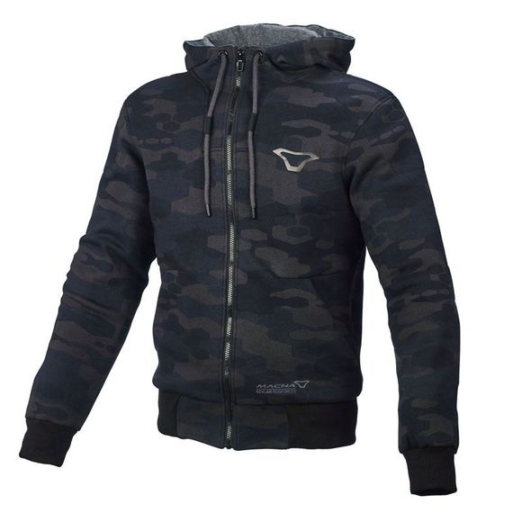 Macna NUCLONE motorcycle sweatshirt - BlackRef: MAC0282