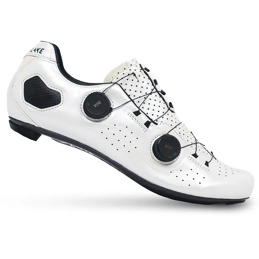 Lake CX333 Road Shoes Men - white/black