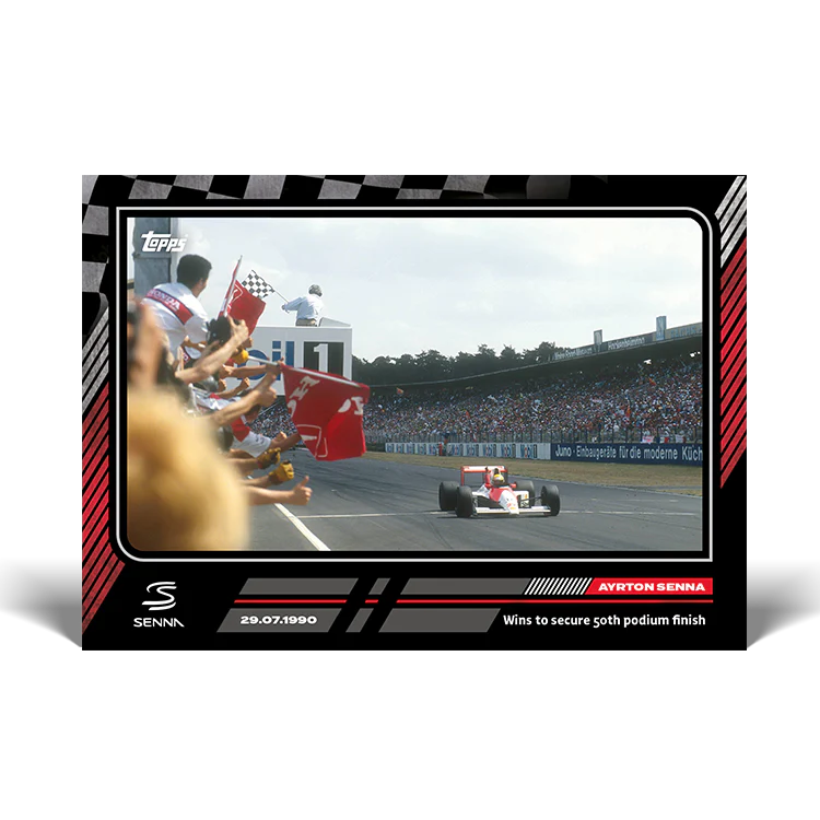 Topps UK - The Story of Senna - Card #29
