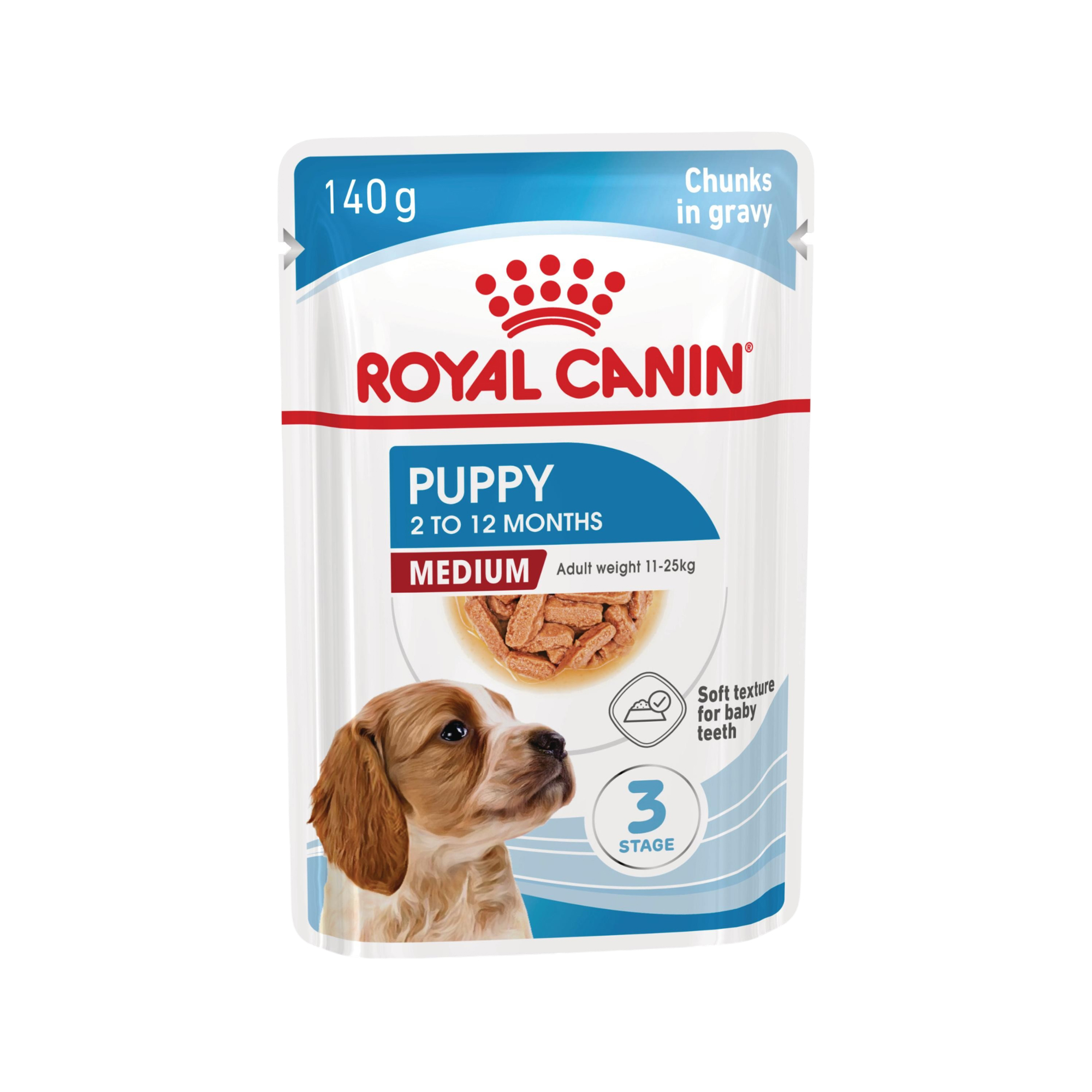 Royal Canin Medium Puppy Wet - 10 x 140g