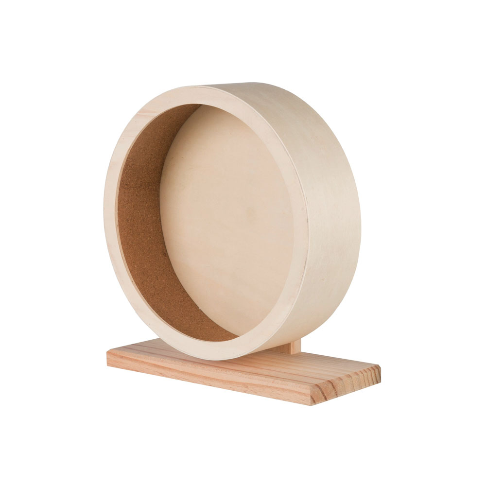 Trixie Wooden Exercise Wheel - 28cm