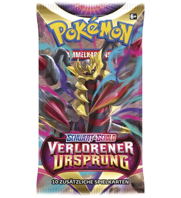 Pokemon Schwert & Schild - Verlorener Ursprung - Booster with 10 Cards