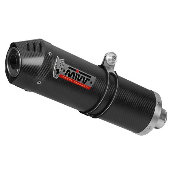 Mivv Oval Carbon Silencer (carbon end cap)Ref : MVK018LEC / 1088643001