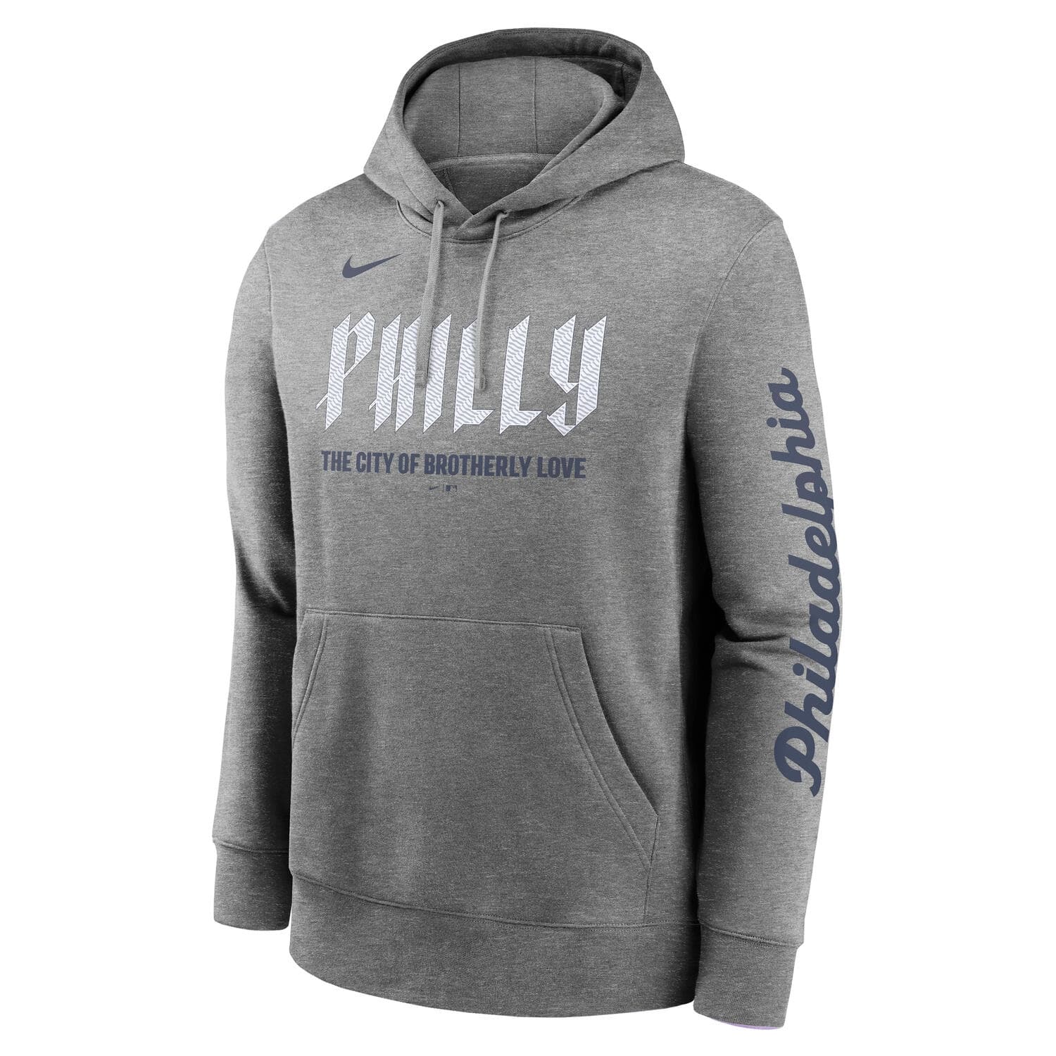 Philadelphia Phillies City Connect Nike French Terry Club Hoodie Gray