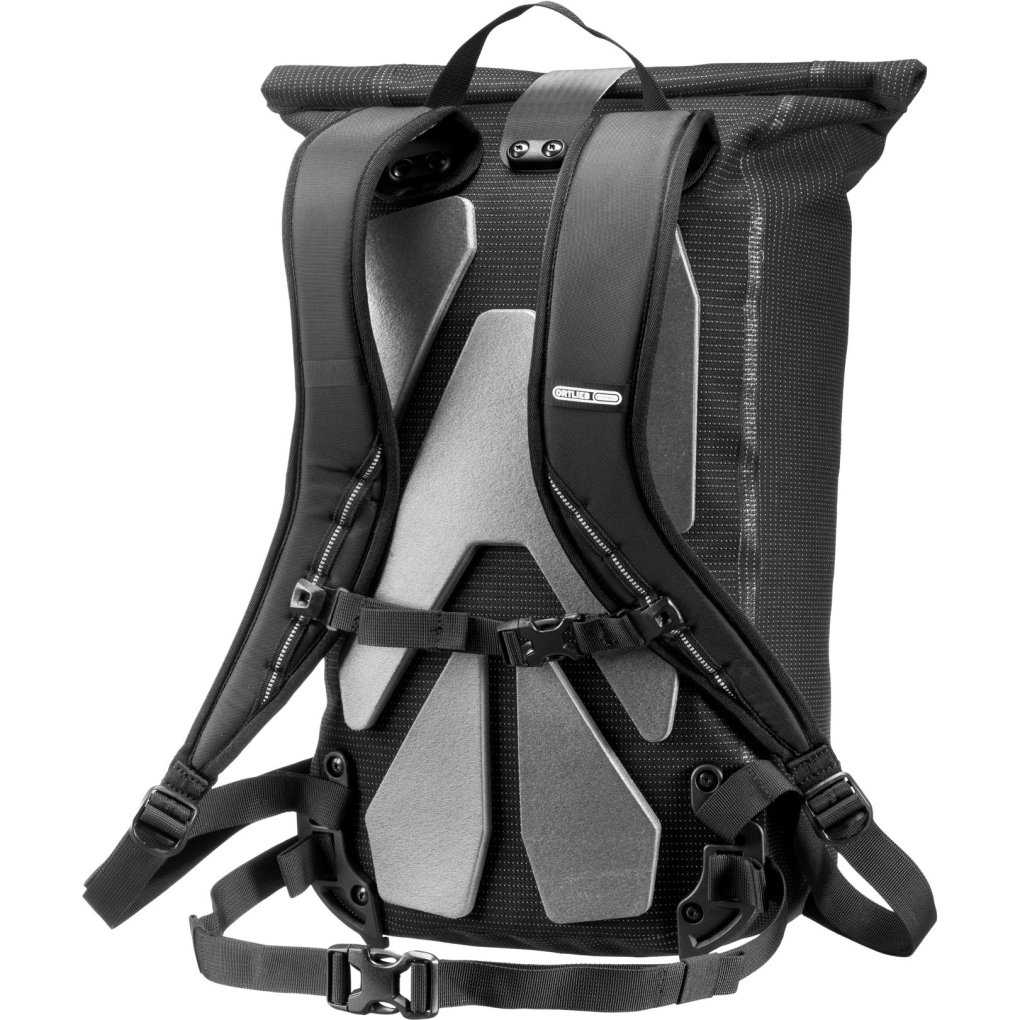 ORTLIEB Velocity High Visibility - Backpack - 23L - black reflective