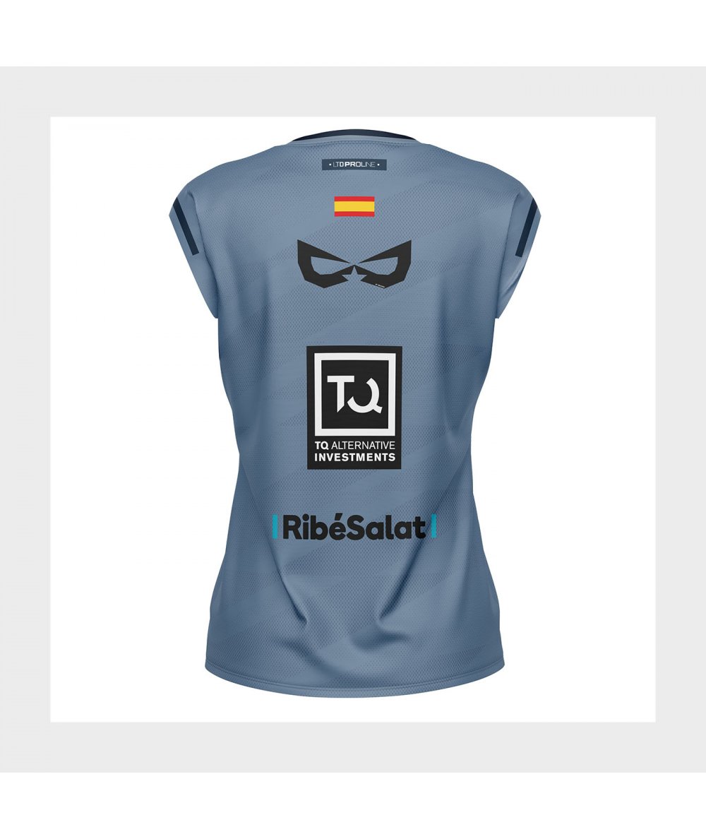 CAMISETA BULLPADEL PINATAR CF AZUL ATOMICO VIGORE