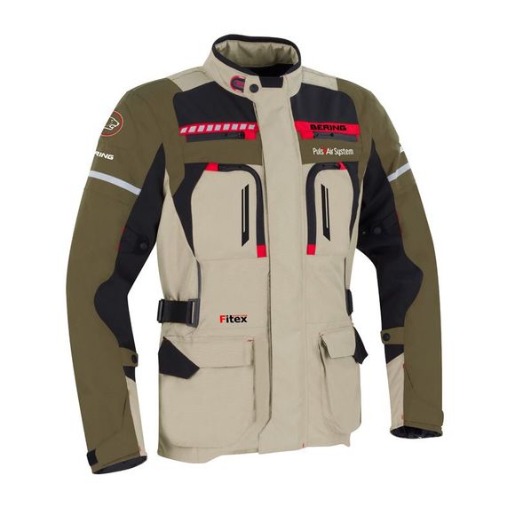 Veste Moto Bering BOSTON - VertRef : BR1313-C302