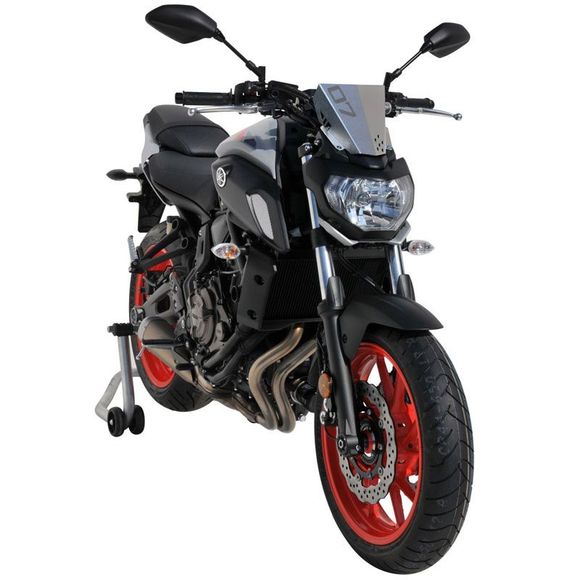 Ermax Sport Aluminum windshield 22 cm - GrayYAMAHA 700 MT-07 ABS - 2018 - 2019Ref: EM1789