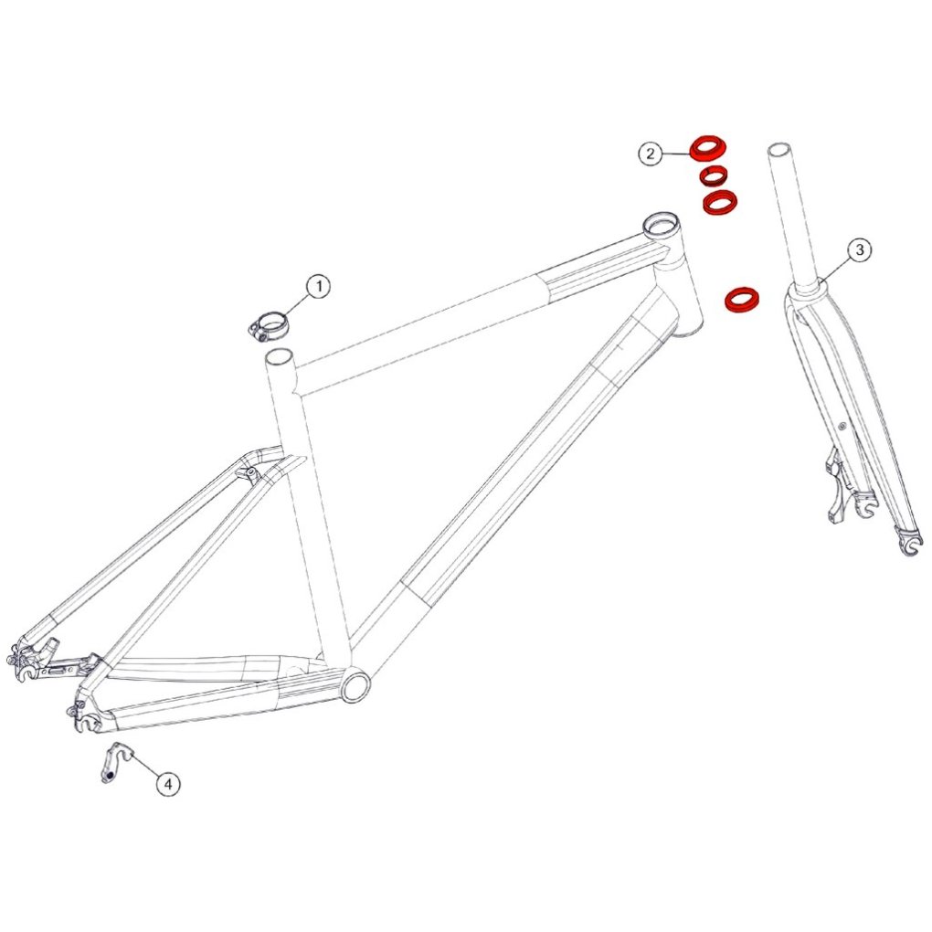 BMC Headset (FSA) for Alpenchallenge 02 IGH/DER (as from 2018) - 301166
