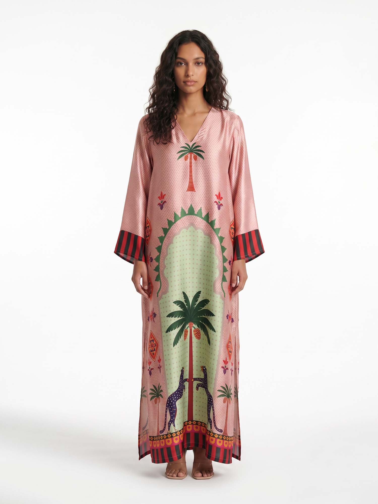 Mystic Palm Maxi Dress
