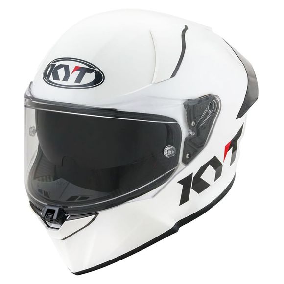 KYT R2R PLAIN Full-Face Helmet - WhiteRef: KYT0147