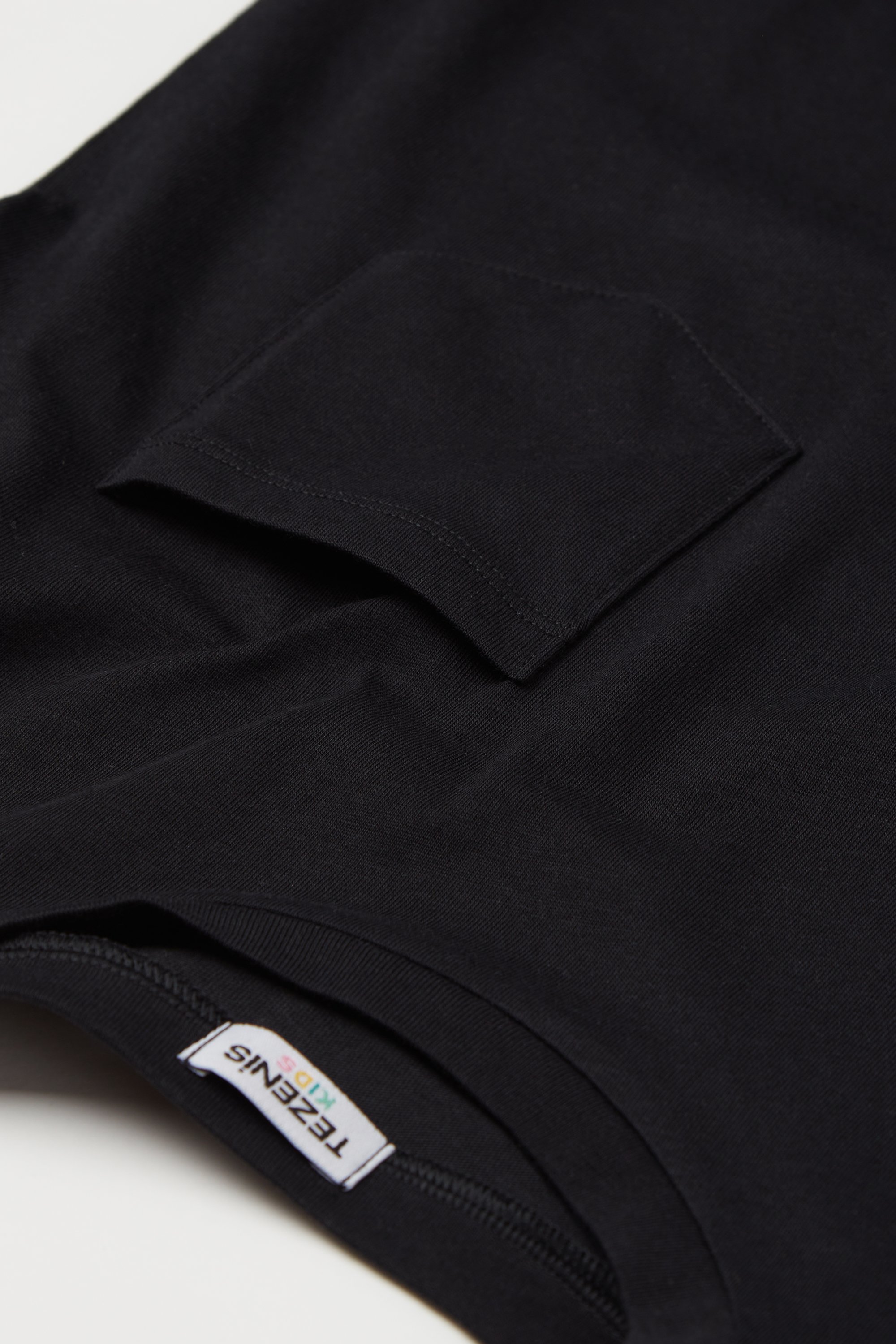 Boys’ Cotton Round Neck T-Shirt with Pocket