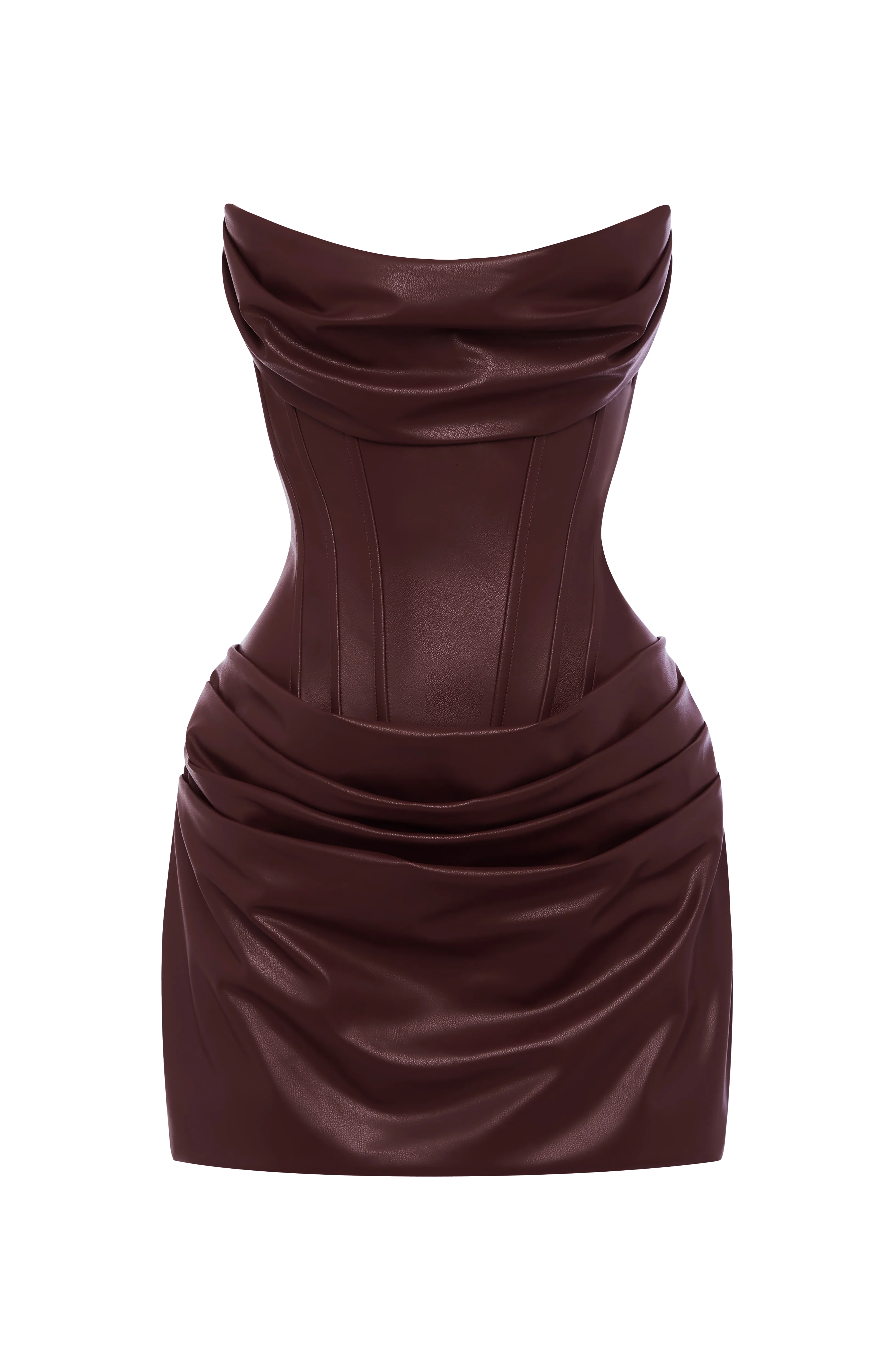 Palmer Mini Dress - Burgundy