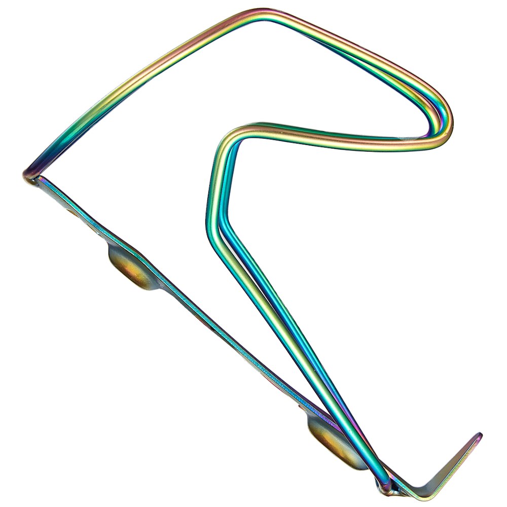 Supacaz TiFly Titanium Bottle Cage - Oil Slick