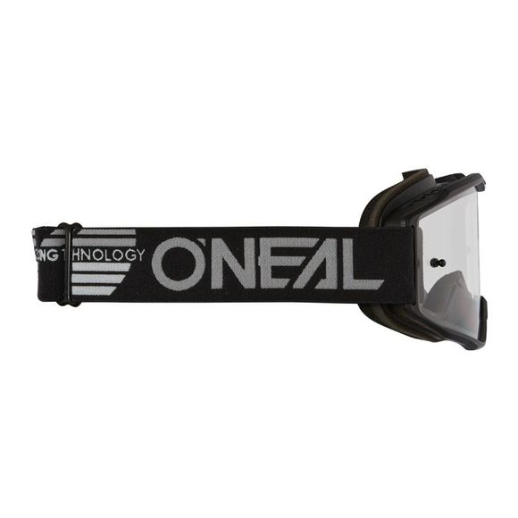 O'Neal B-10 cross mask - SOLID V24 - CLEAR 2024 - BlackRef: OL1936