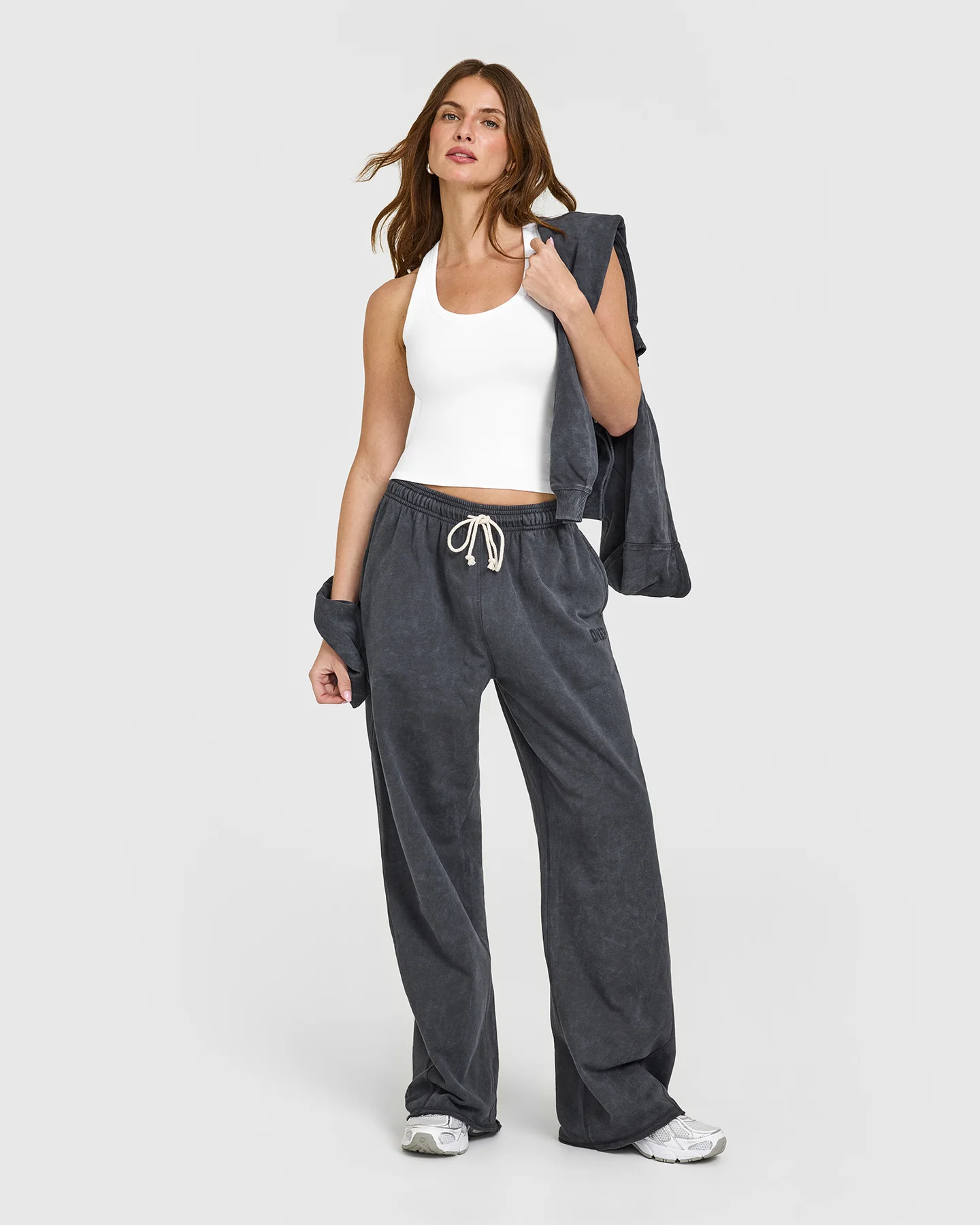 Cotton Fitted Vest | White