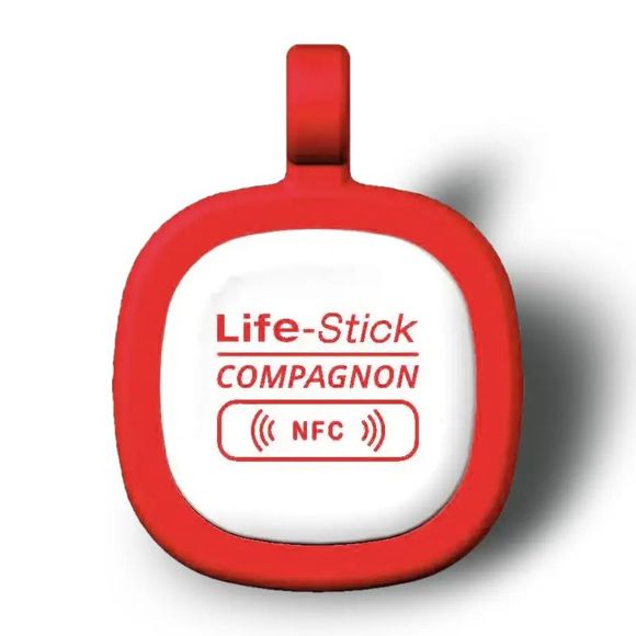 Badge LIFESTICK COMPAGNON - RougeRef : F6130004