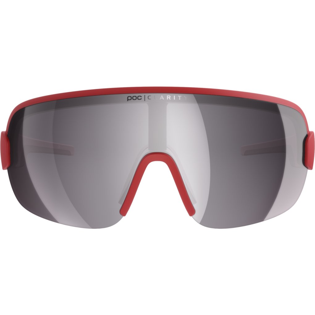 POC Aim Glasses - Prismane Red - Clarity Road/Sunny Silver